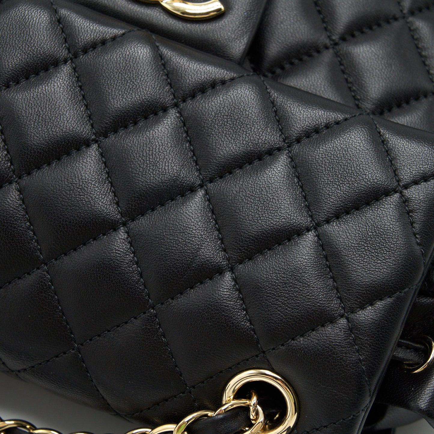 CHANEL QUILTED LAMBSKIN URBAN SPIRIT BACKPACK BLACK GHW