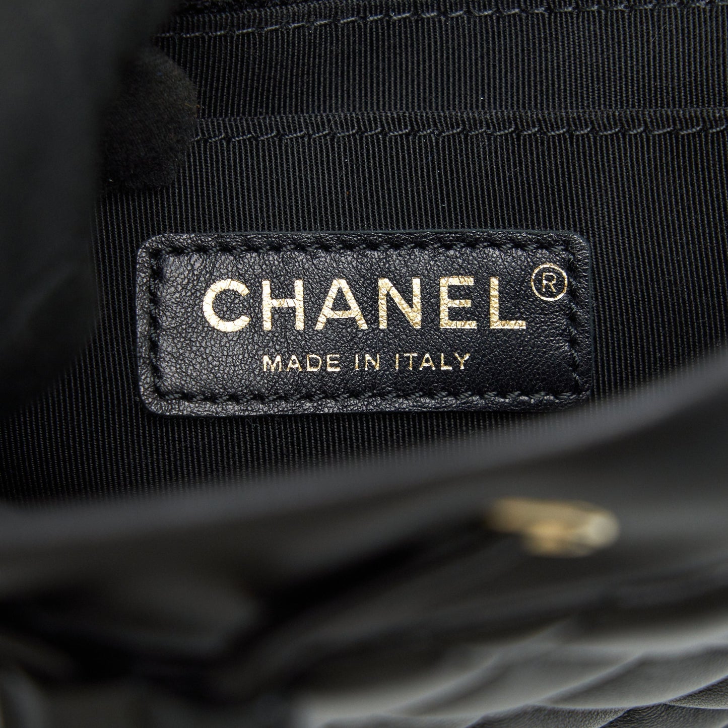CHANEL QUILTED LAMBSKIN URBAN SPIRIT BACKPACK BLACK GHW