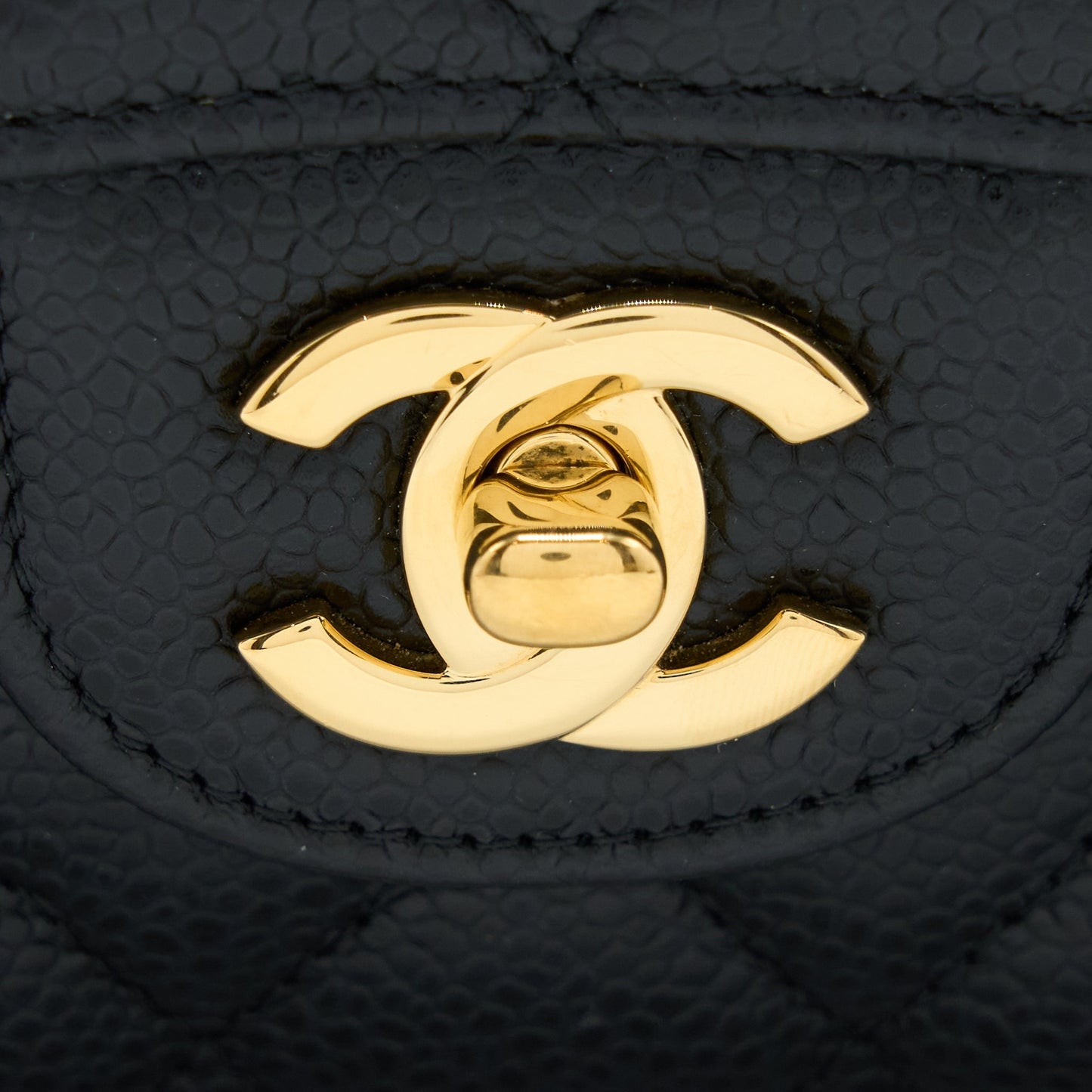 Chanel Small Classic Double Flap Bag Caviar Black GHW