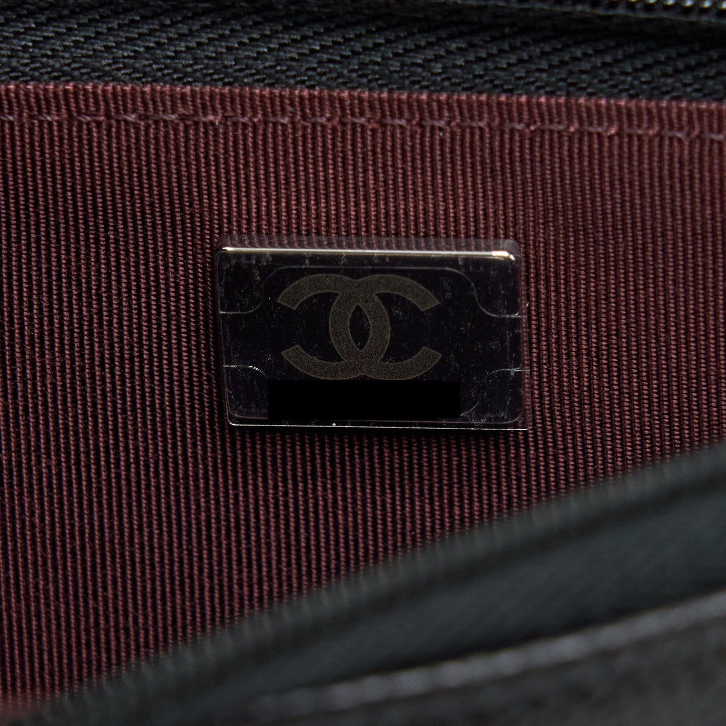 Chanel Classic Wallet On Chain Caviar Black SHW (Microchip)