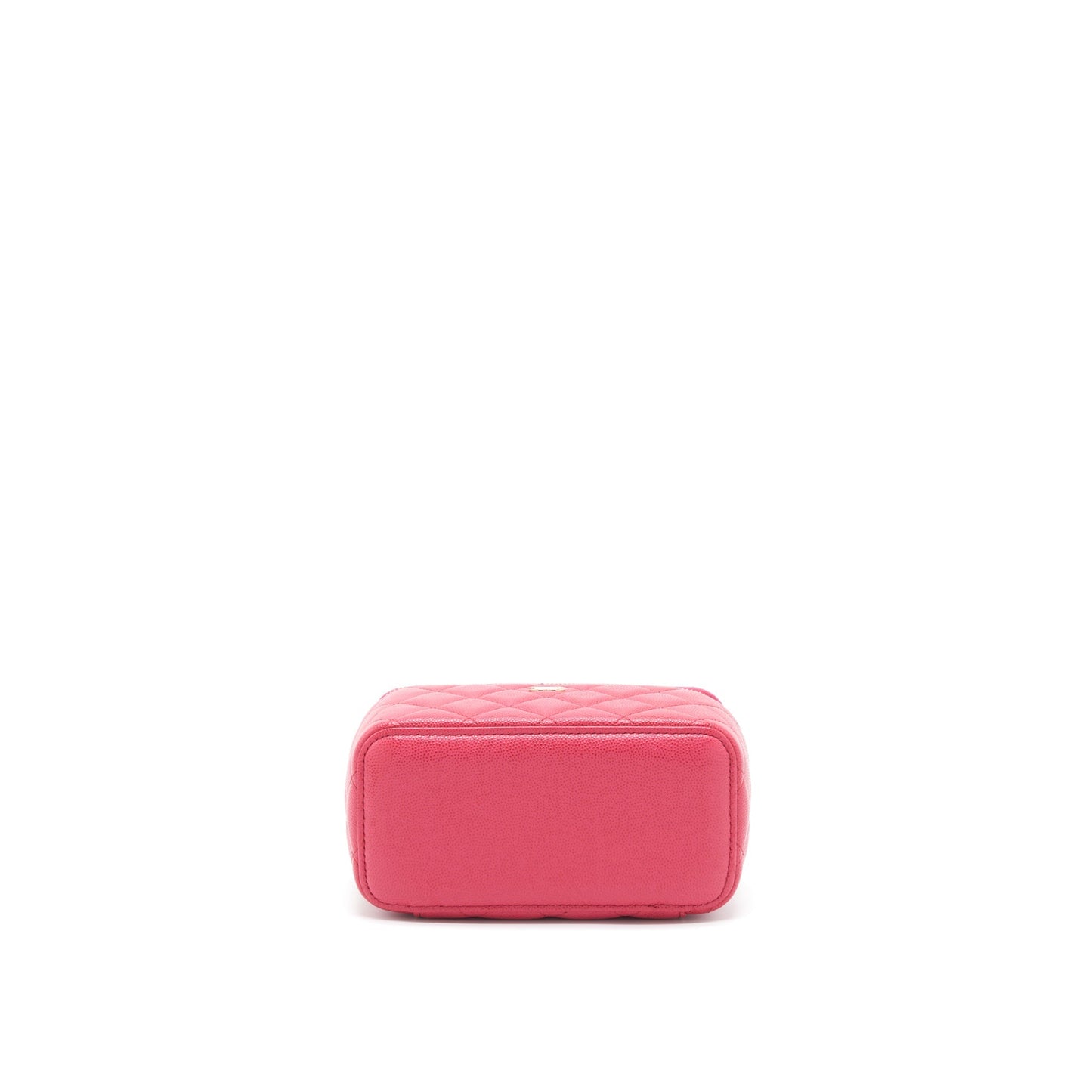 Chanel Long Vanity Case Caviar Hot Pink LGHW