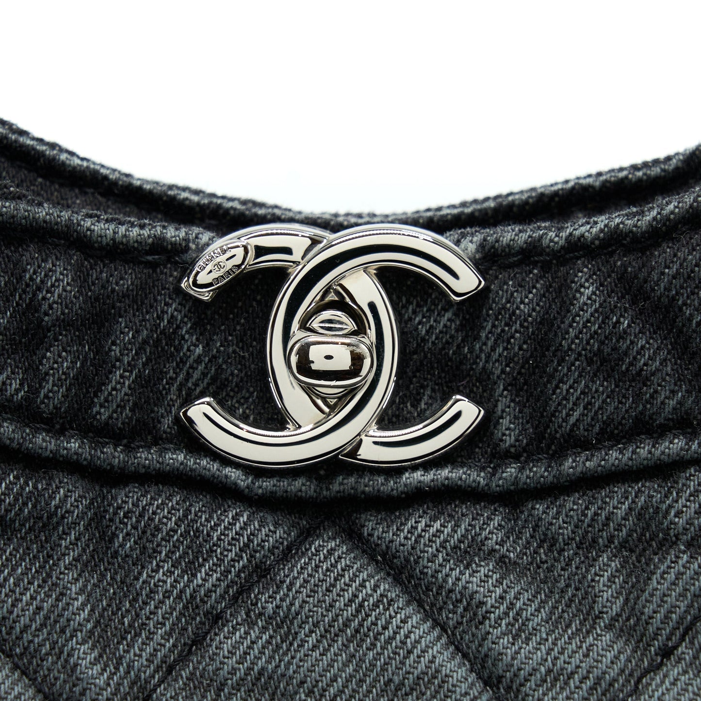 Chanel 31 Bag Danim Grey SHW