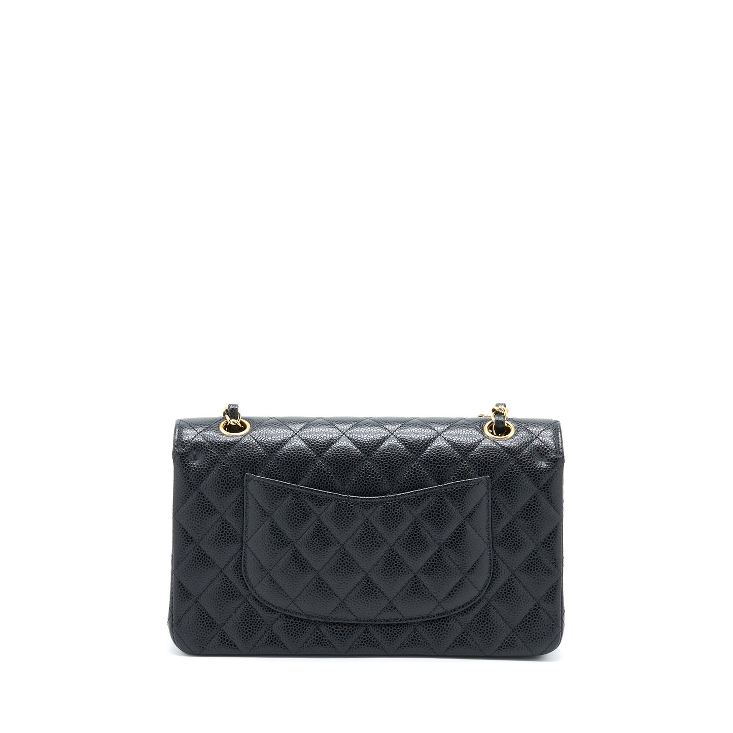 Chanel Medium Classic Flap Bag Caviar Black GHW