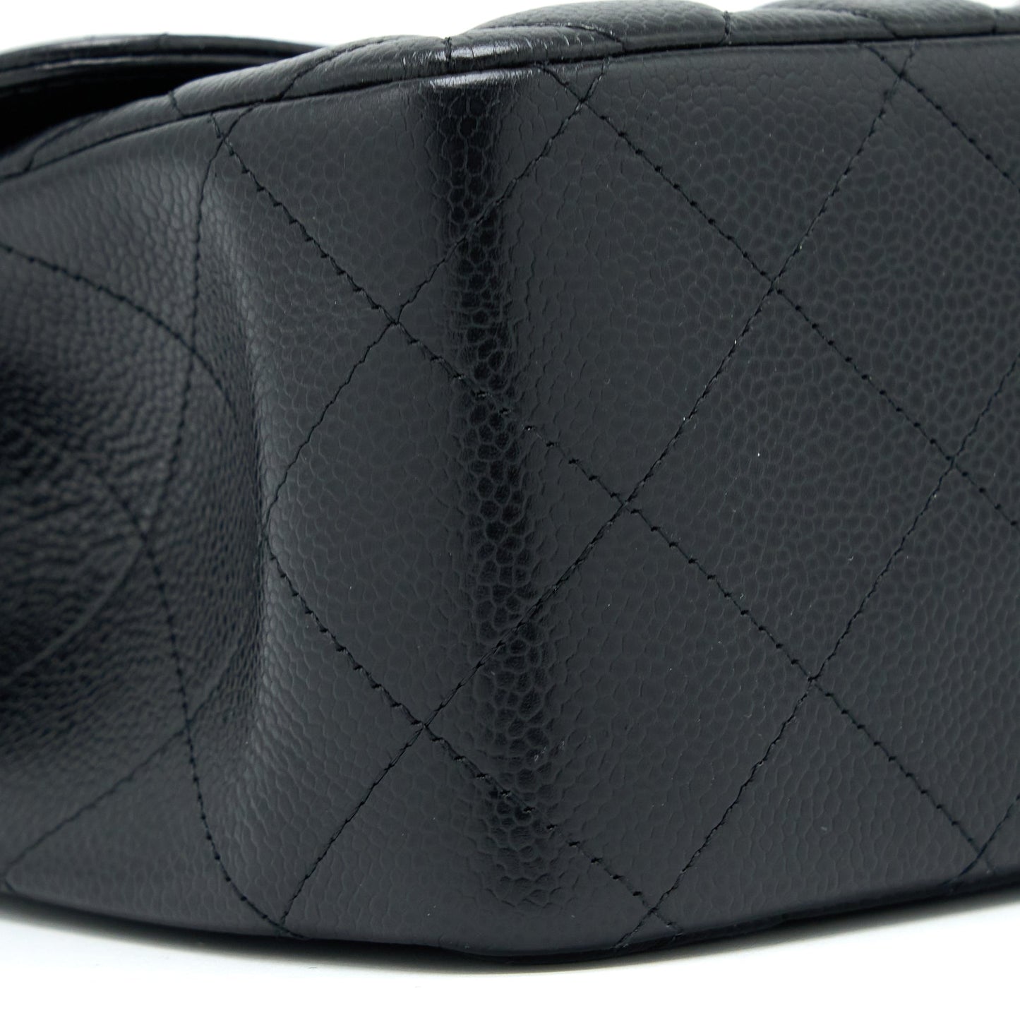 Chanel Classic Jumbo Double Flap Bag Caviar Black SHW