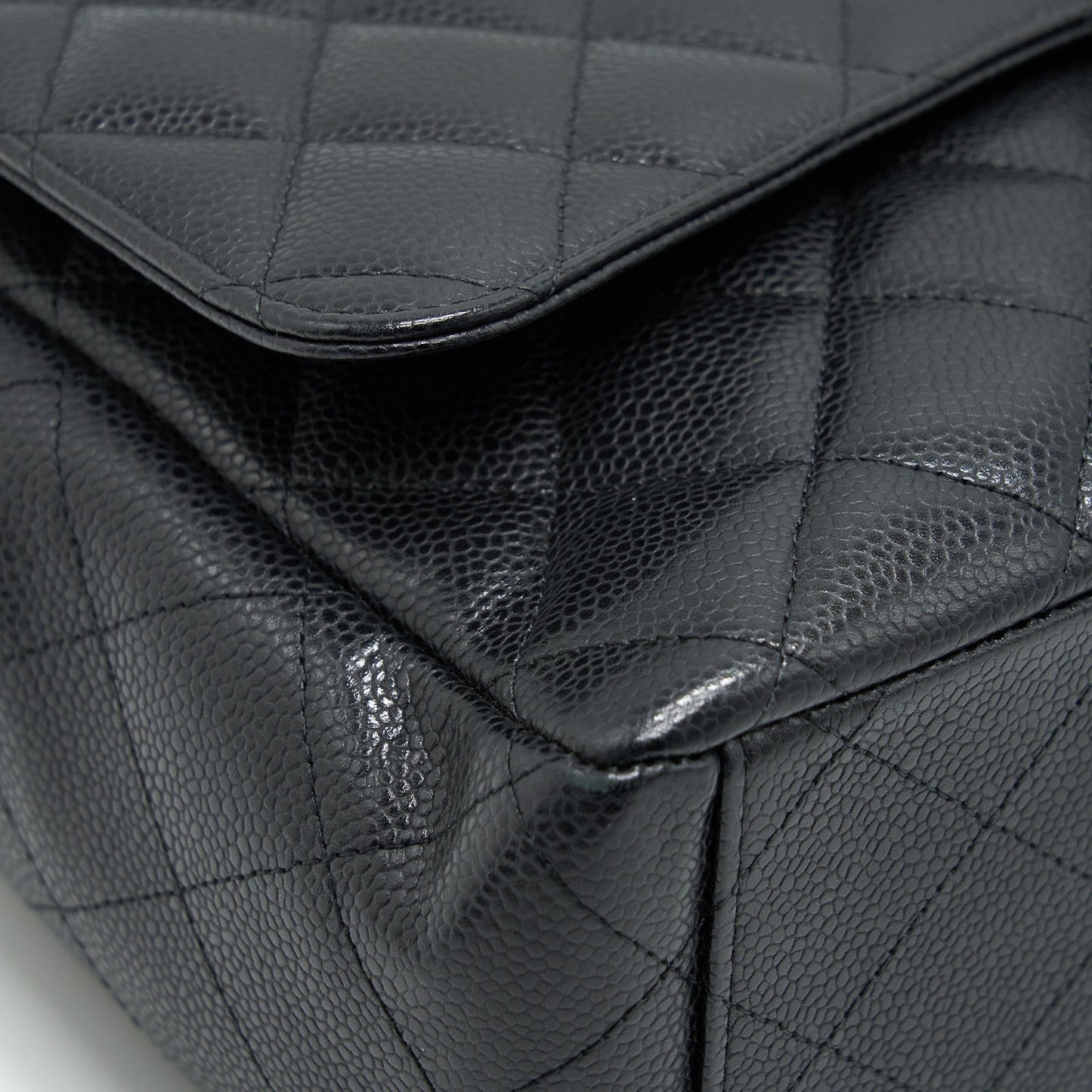 CHANEL CAVIAR MAXI IN BLACK GHW