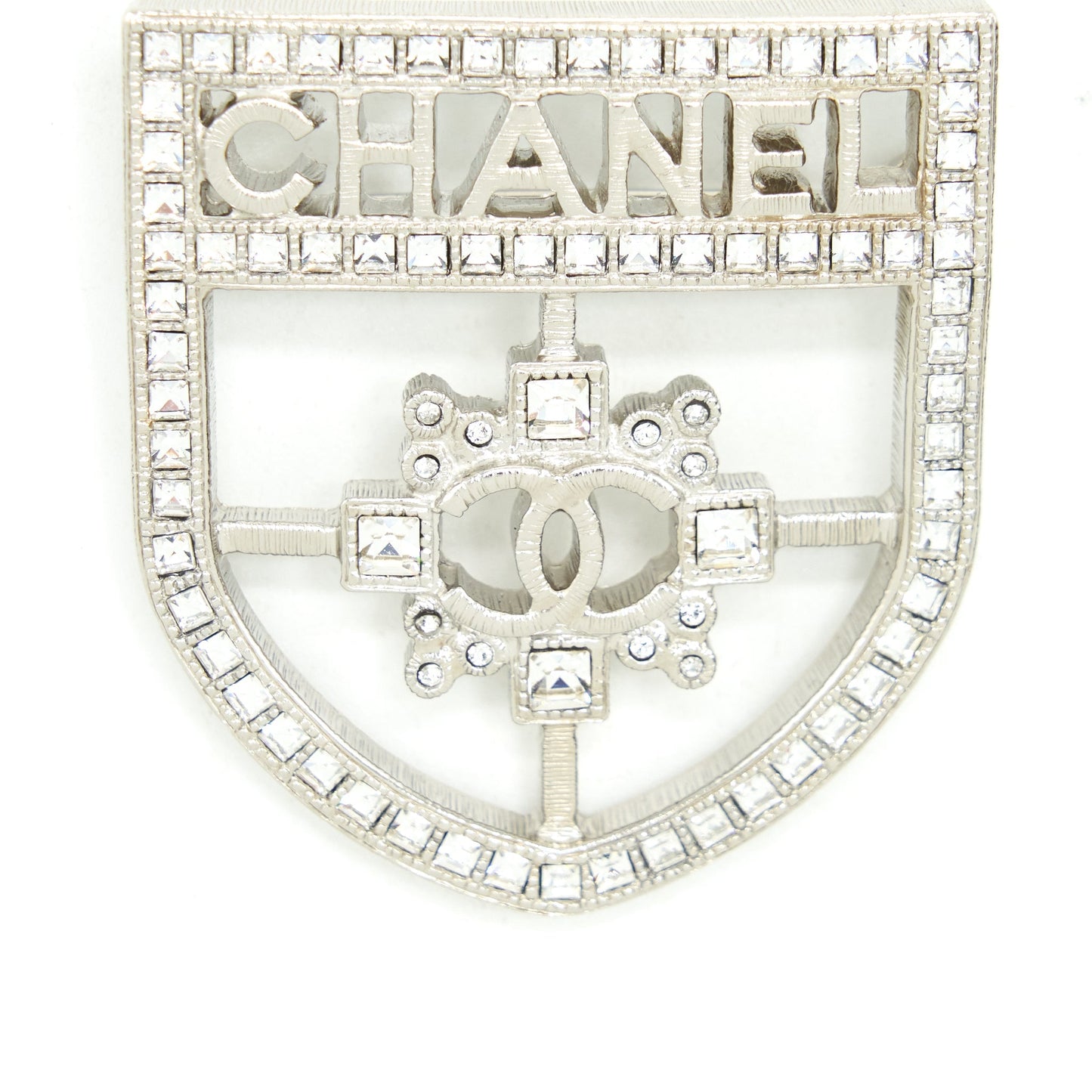 Chanel Brooch With Crystal SHW