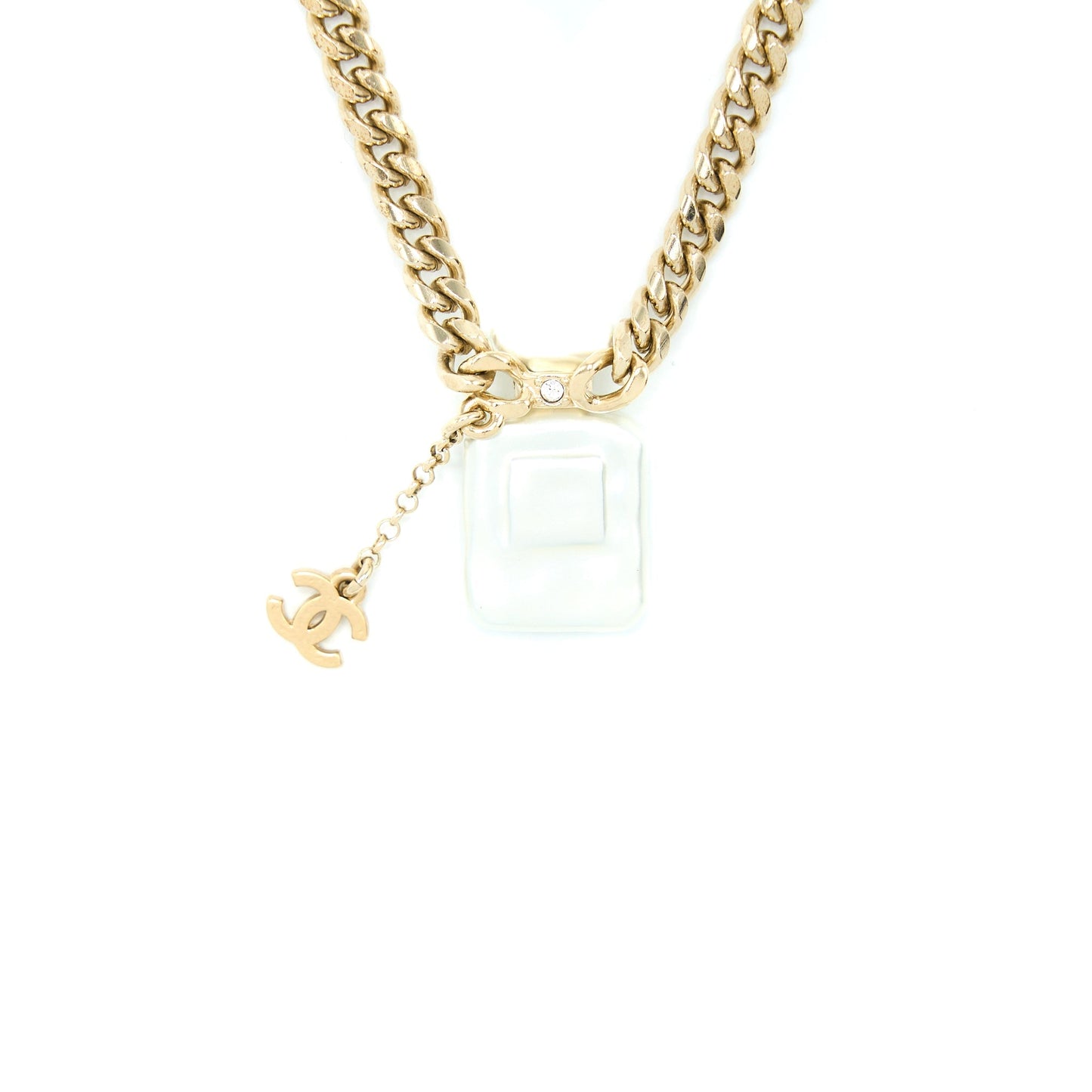 Chanel No.5 Perfume Bottle Choker/ Necklace LGHW