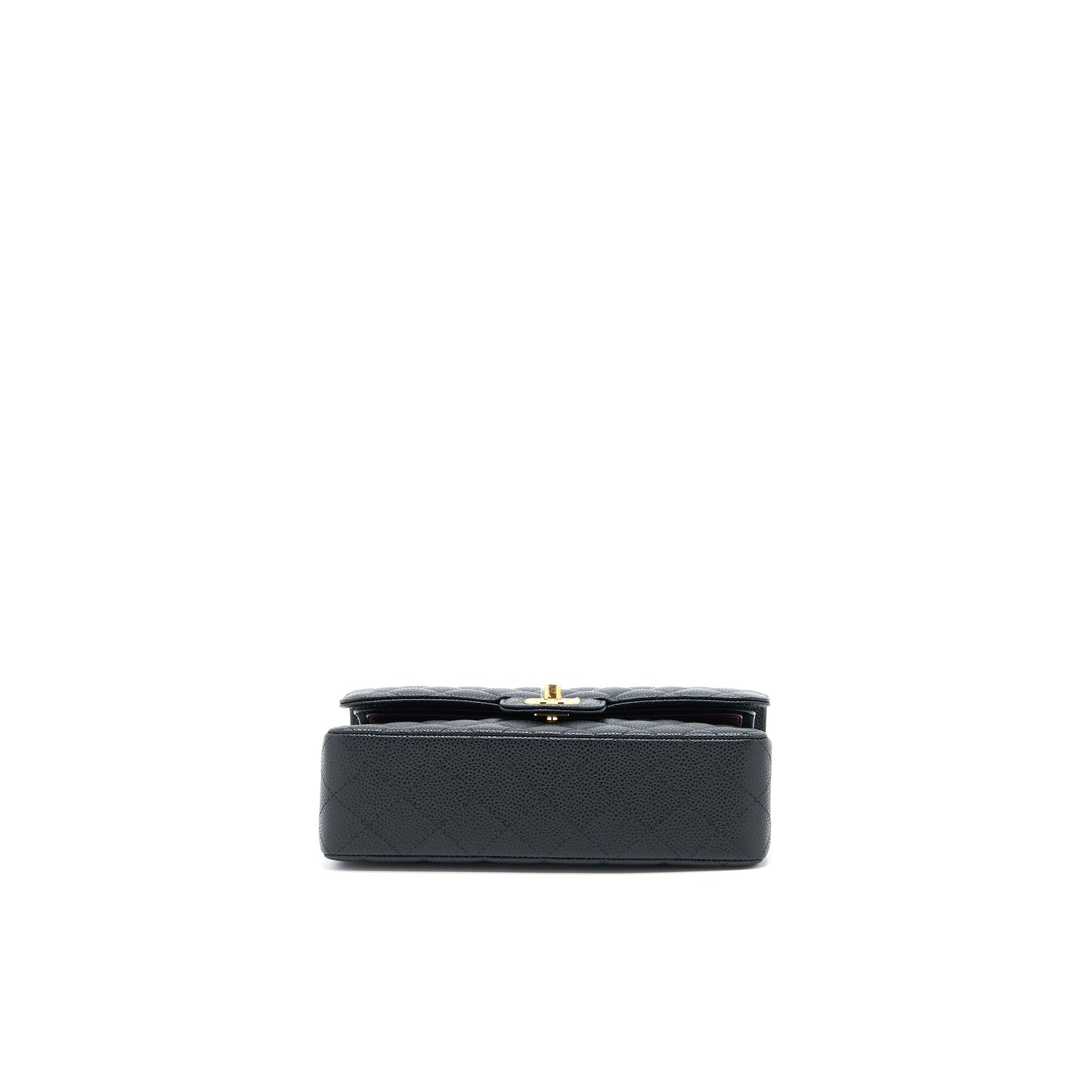 Chanel Small Classic Double Flap Bag Caviar Black GHW (Microchip)