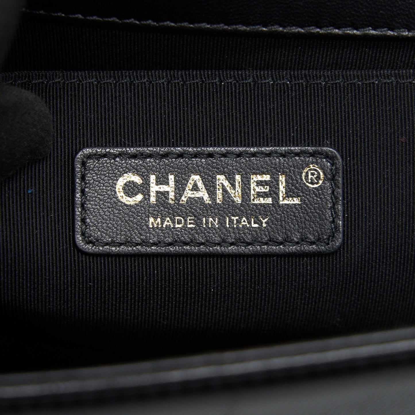 CHANEL TWEED MEDIUM LE BOY CHEVRON BLACK AND WHITE GHW