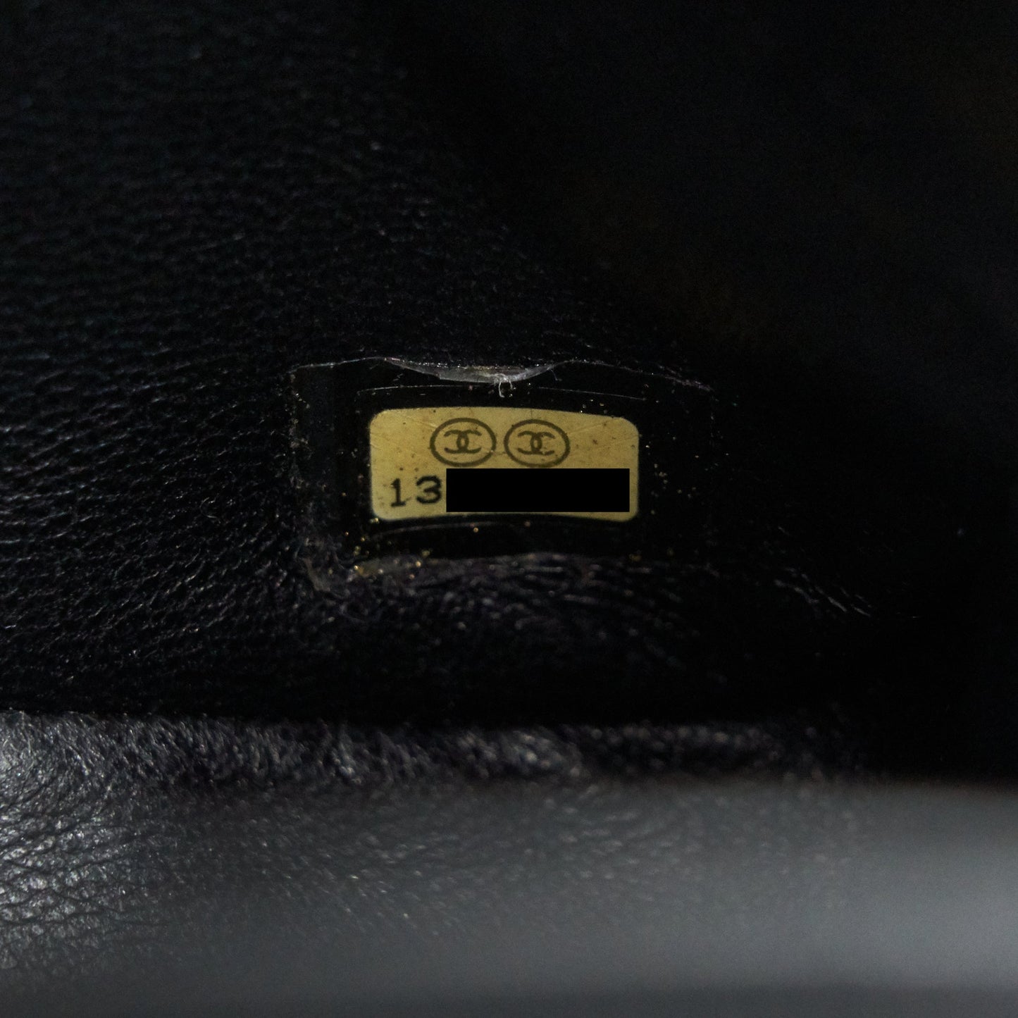 CHANEL CLASSIC JUMBO SINGLE FLAP BAG BLACK CAVIER GHW