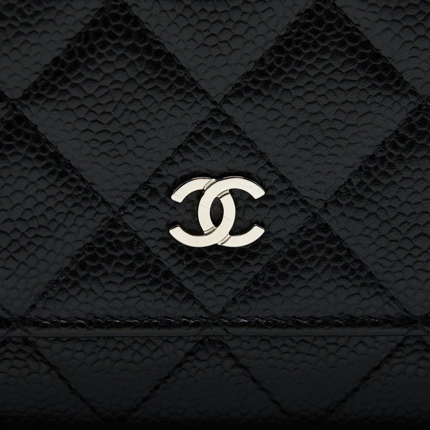 Chanel Wallet On Chain Caviar SHW