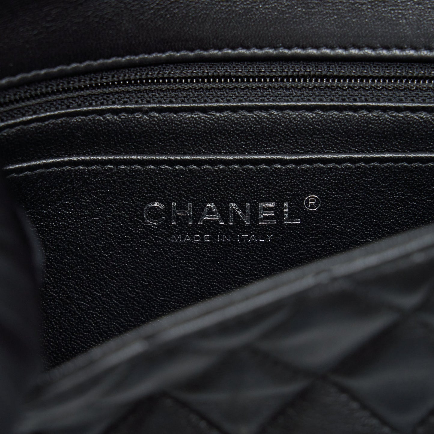 Chanel Mini Rectangular Lambskin Black SHW