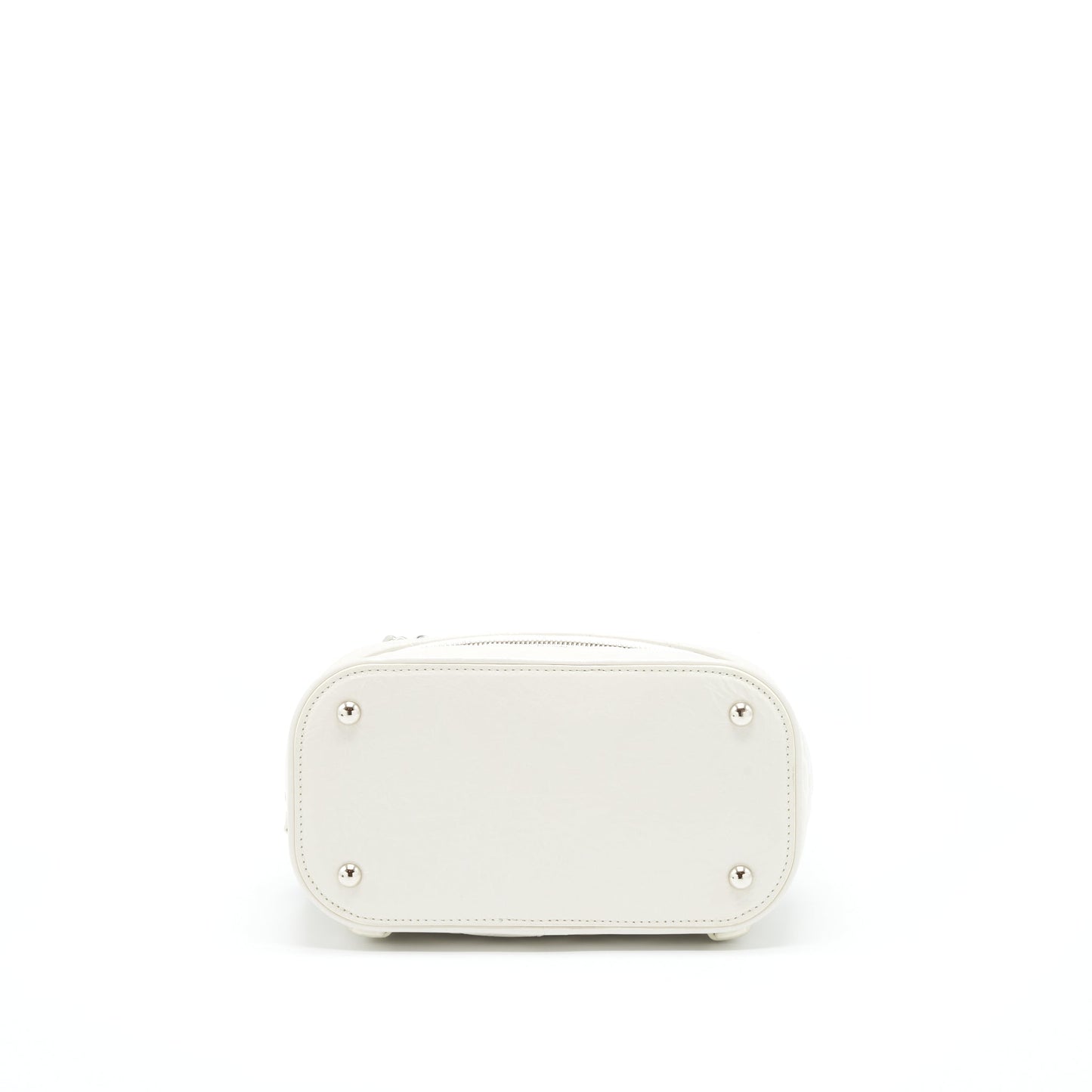 Chanel PVC Aquarium Backpack Aged Calfskin White SHW