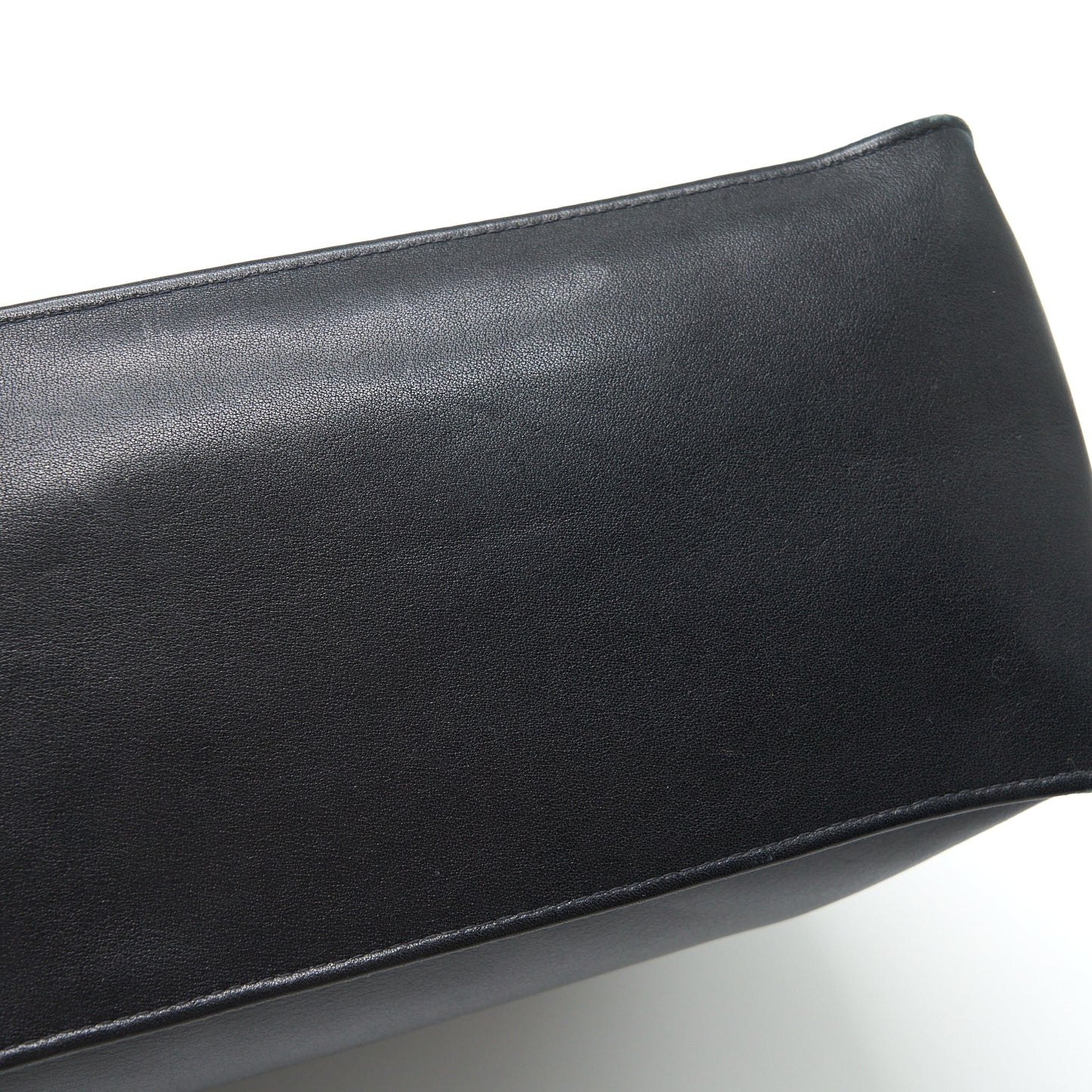Chanel Vintage CC Timeless Shopping Tote Lambskin Black GHW