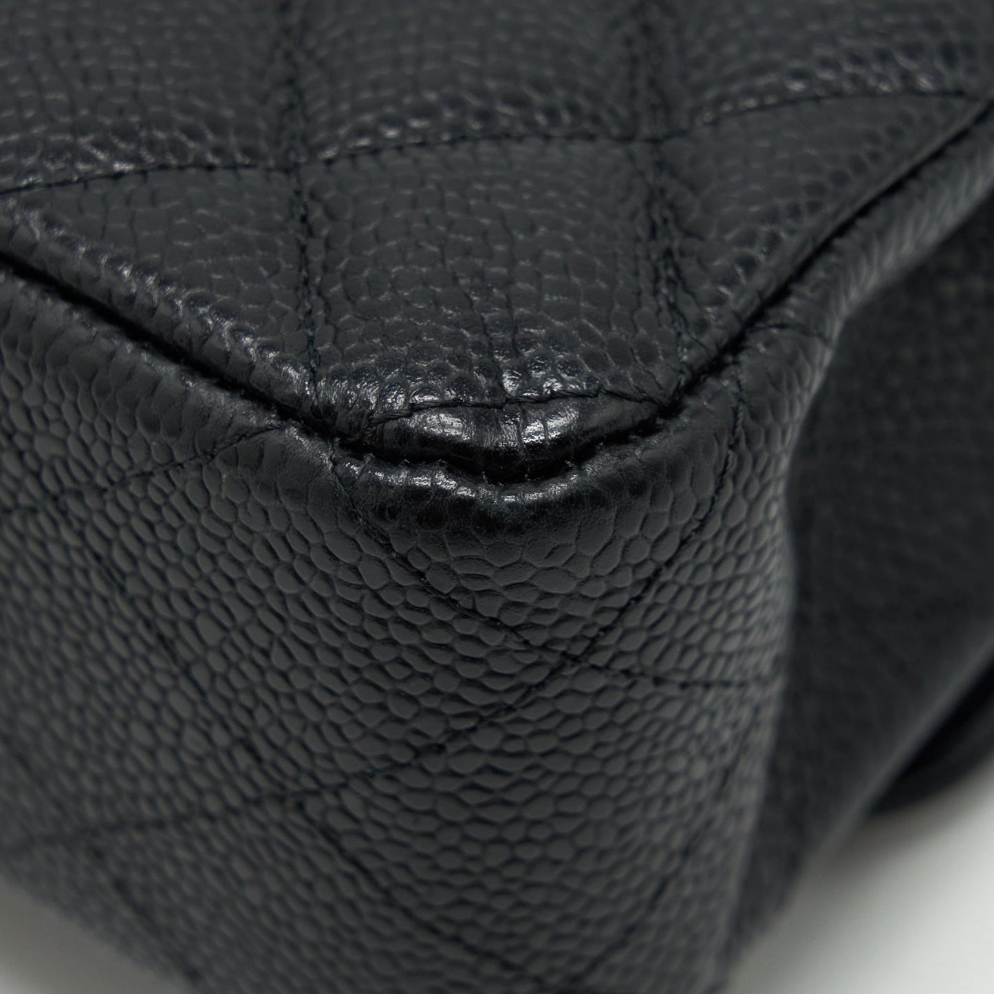 Chanel Medium Classic Double Flap Bag Caviar Black GHW