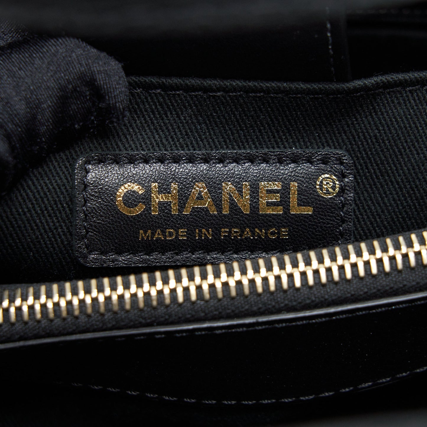 Chanel Suede Leather Tote Bag Black LGHW