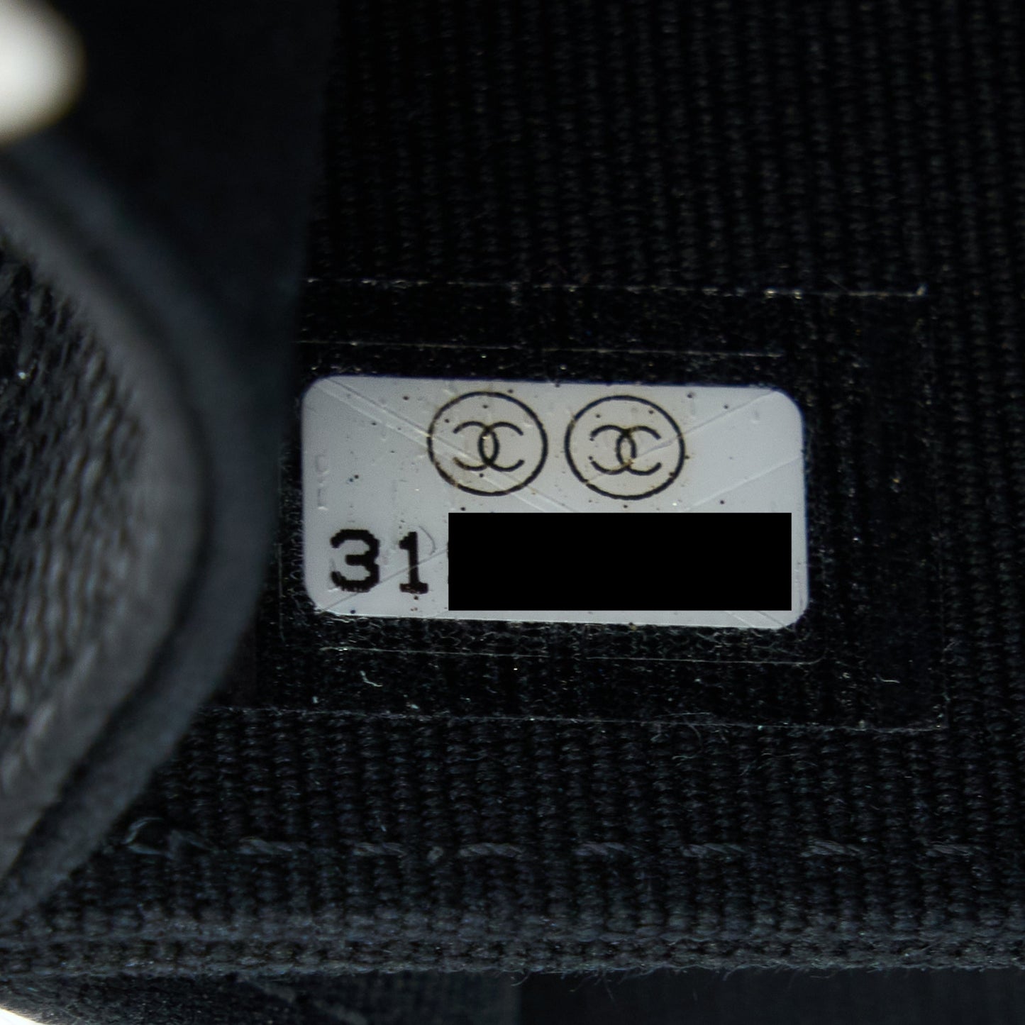 Chanel Clutch With Chain Caviar Black SHW
