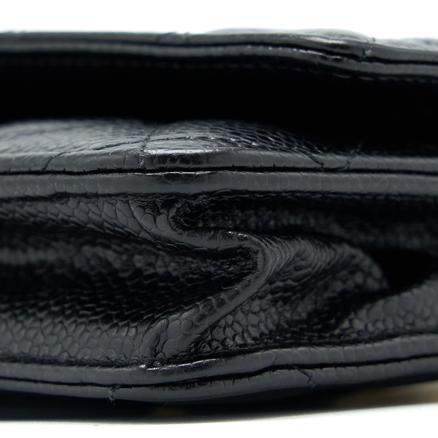 Chanel Classic Wallet On Chain Caviar Black GHW