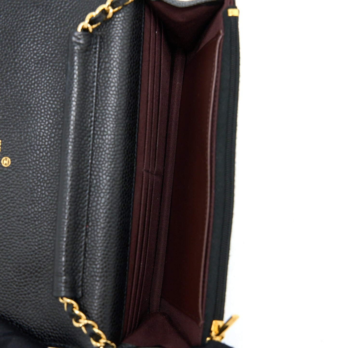 Chanel Classic Wallet On Chain Caviar Black GHW