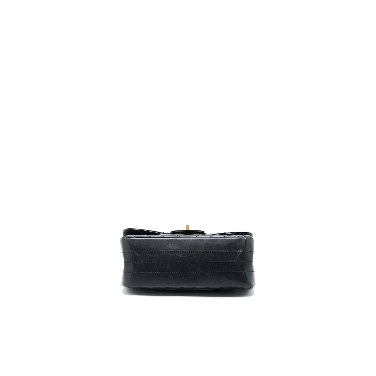 Chanel 2.55 Reissue Mini Chevron Flap Bag Aged Calfskin Black GHW