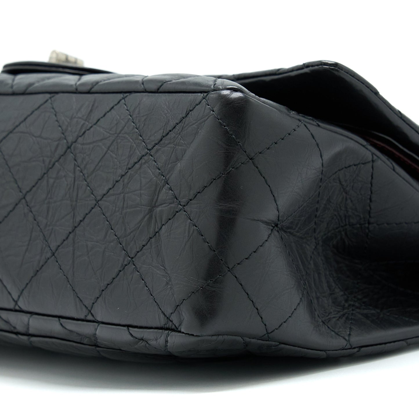 Chanel 2.55 227 Reissue Calfskin Black Ruthenium Hardware