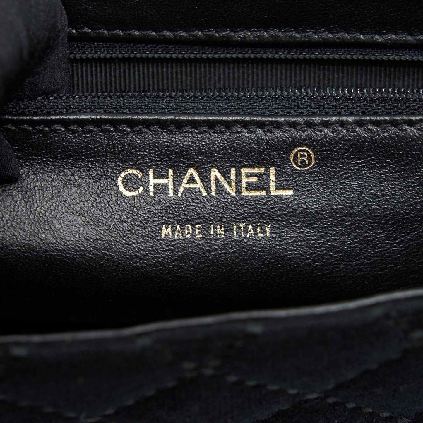 Chanel Vintage Shoulder Bag fabric Black GHW With An Extra Bag Charm