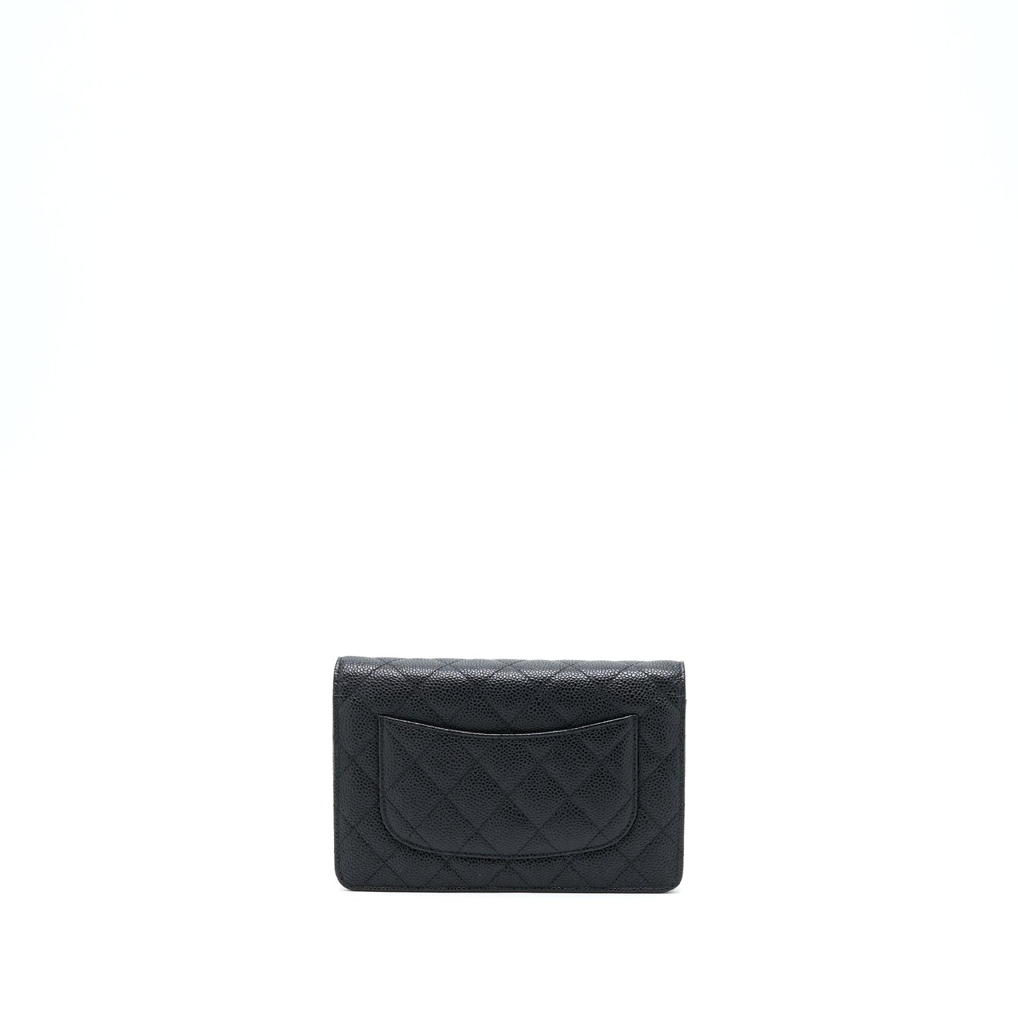 Chanel Classic Wallet On Chain Caviar Black SHW