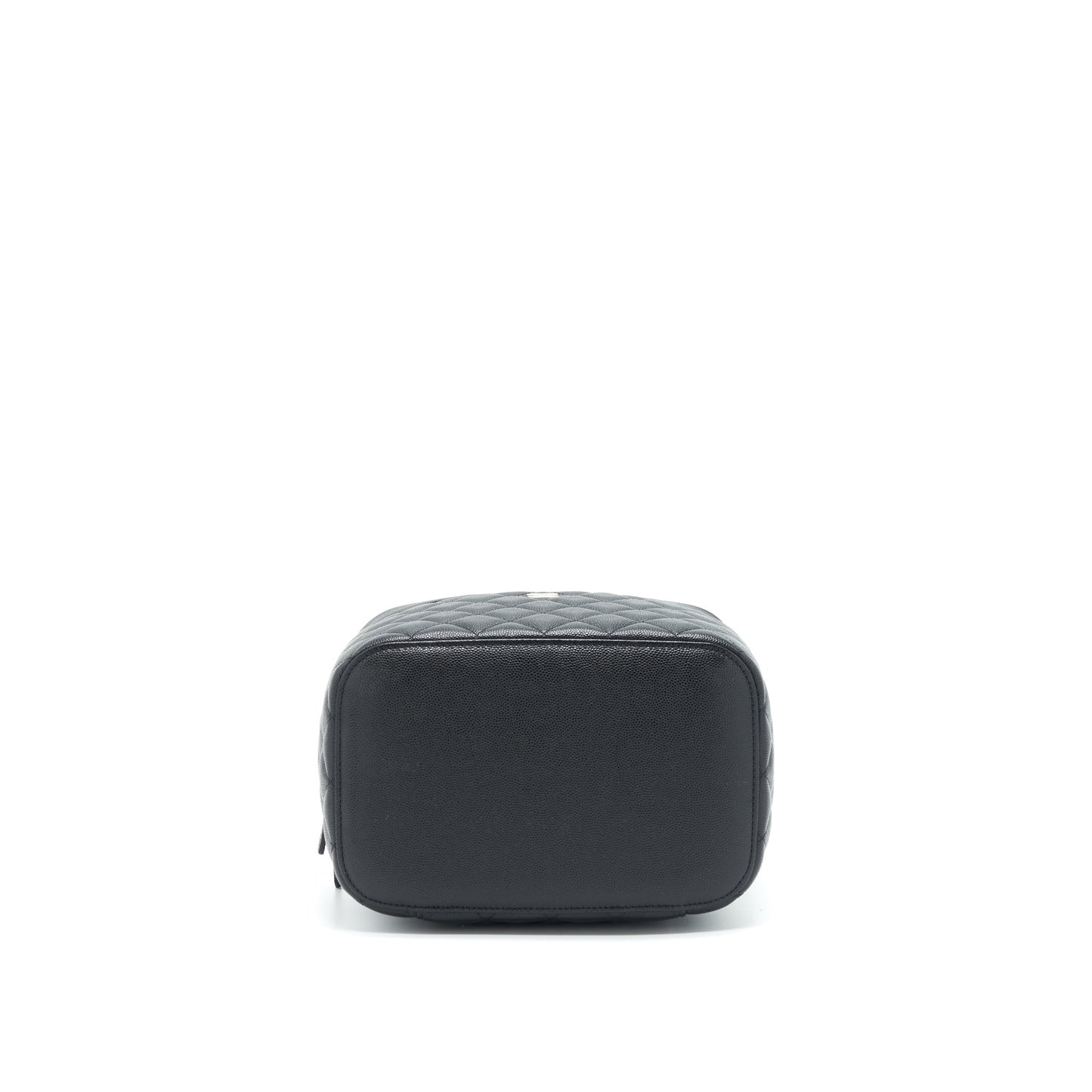 Chanel Top Handle Vanity Case Caviar Black LGHW
