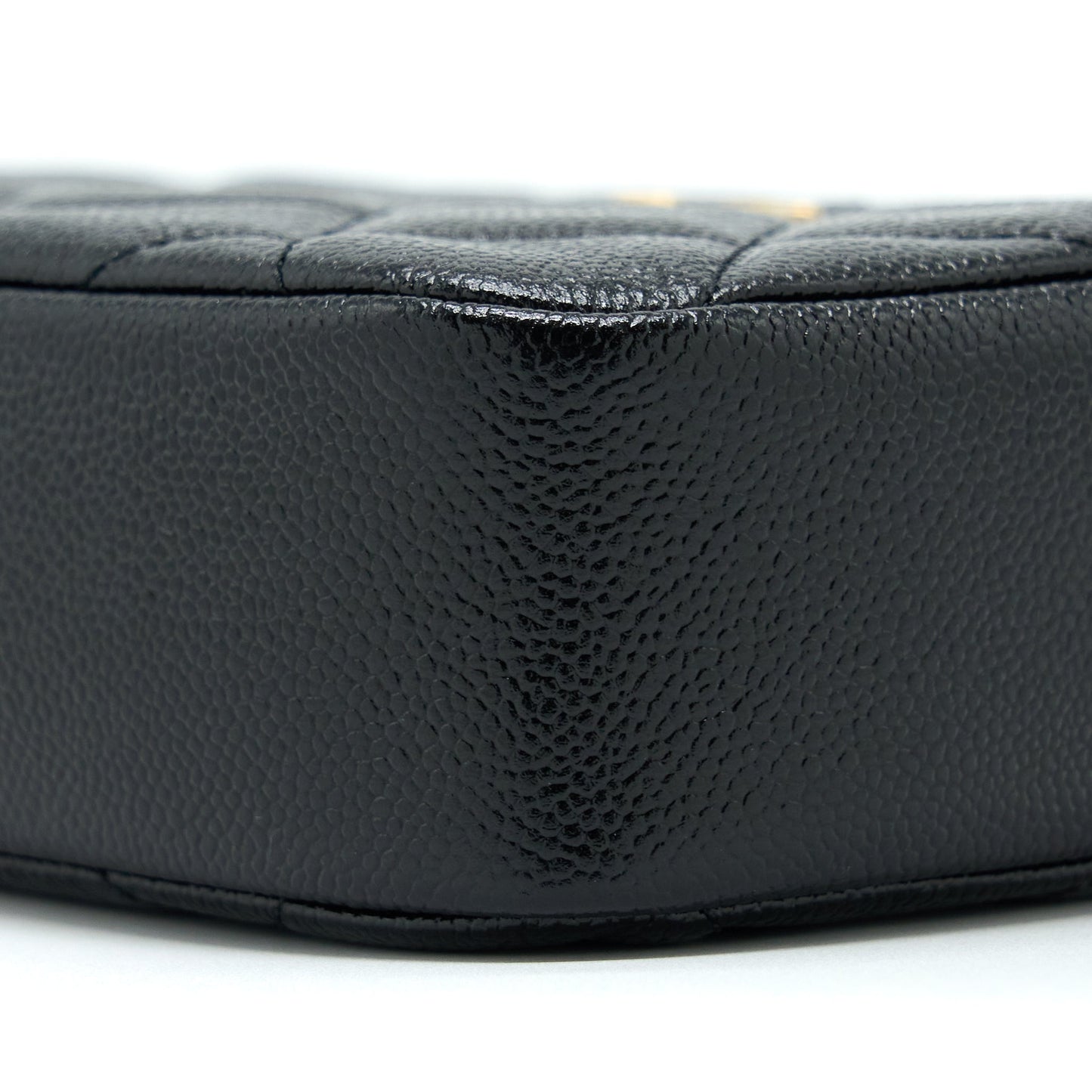 Chanel 22P Camera Crossbody Bag Caviar Black GHW(Microchip)