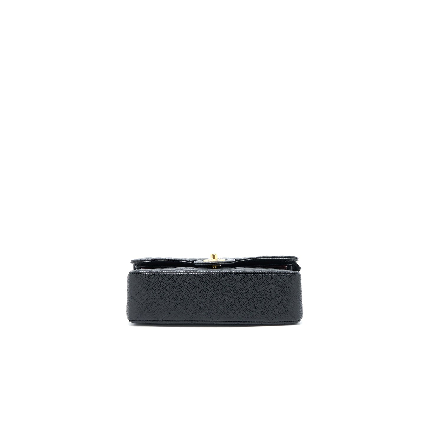 Chanel Small Classic Double Flap Bag Caviar Black GHW (Microchip)