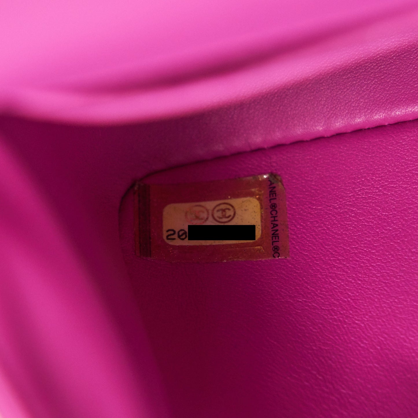 Chanel Medium Le Boy Flap Bag in Python Leather Pink with Brushed SHW
