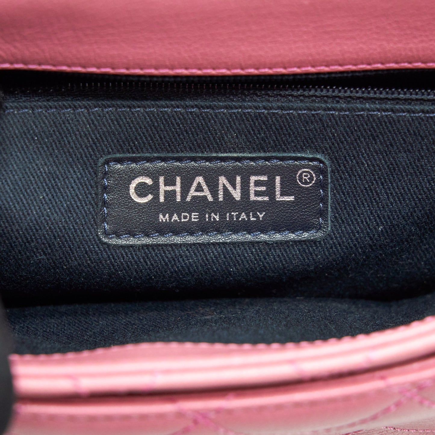 Chanel Quilted Flap Cross Body Bag Pink With Ruthenium Hardware