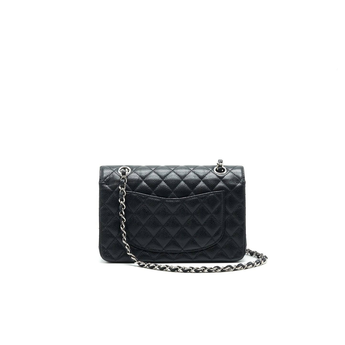 CHANEL CLASSIC SMALL DOUBLE FLAP CAVIAR