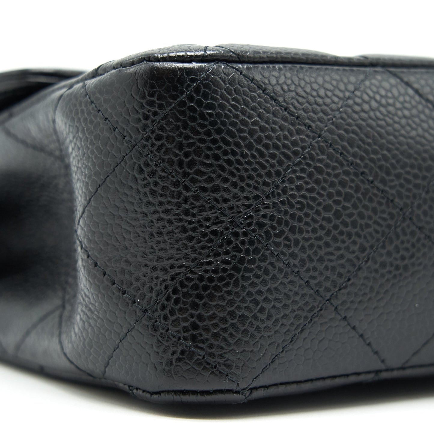 Chanel Medium Classic Double Flap Bag Caviar Black GHW Serial16