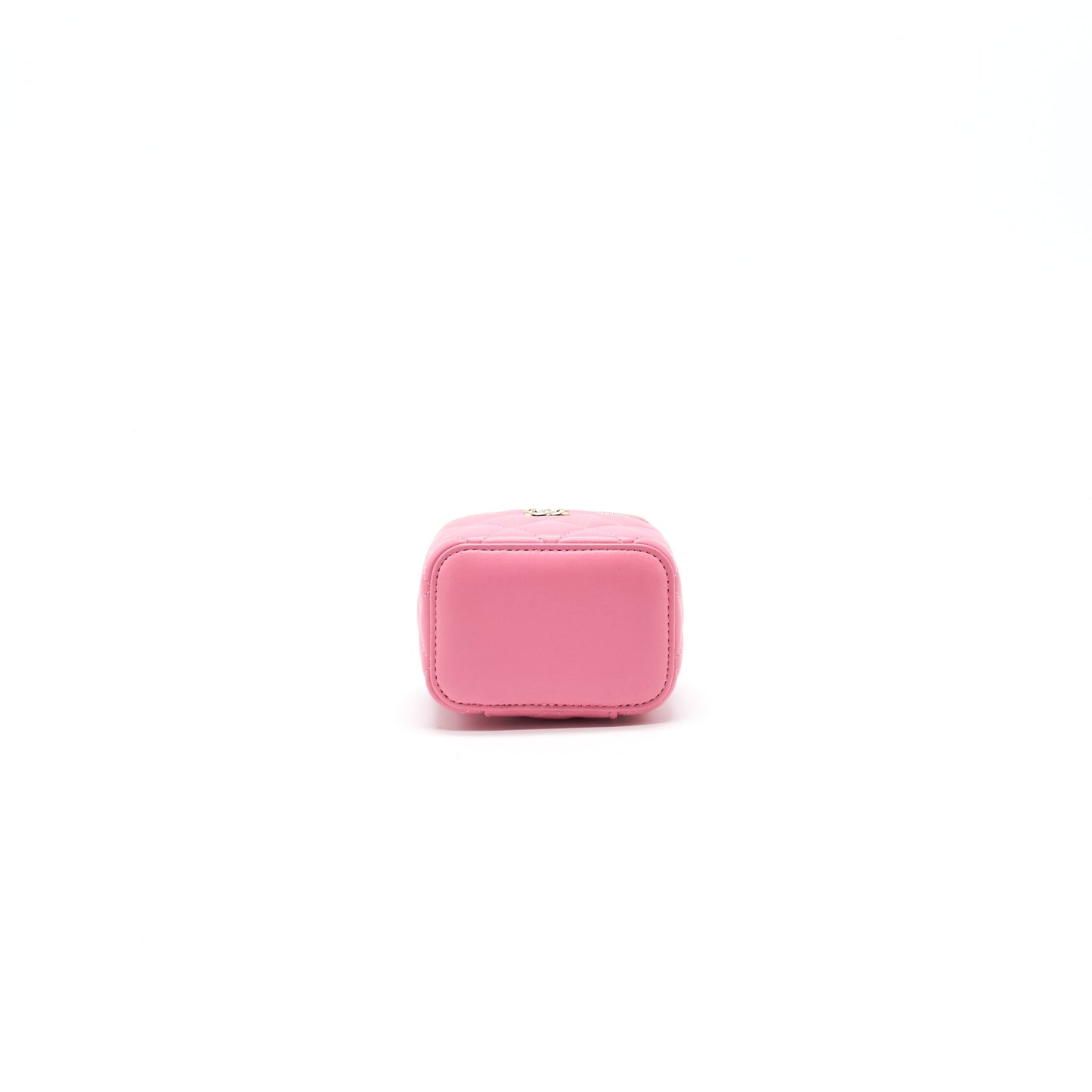 Chanel Small Vanity with Chain Pink