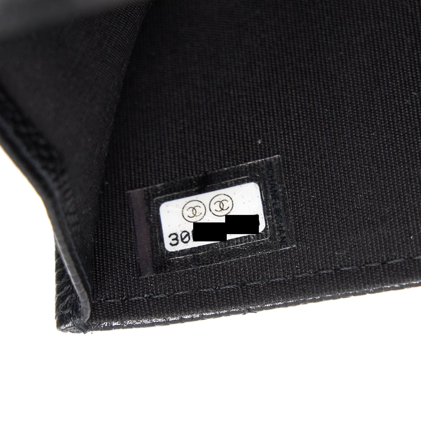 Chanel Caviar Small Flap Wallet With Chain