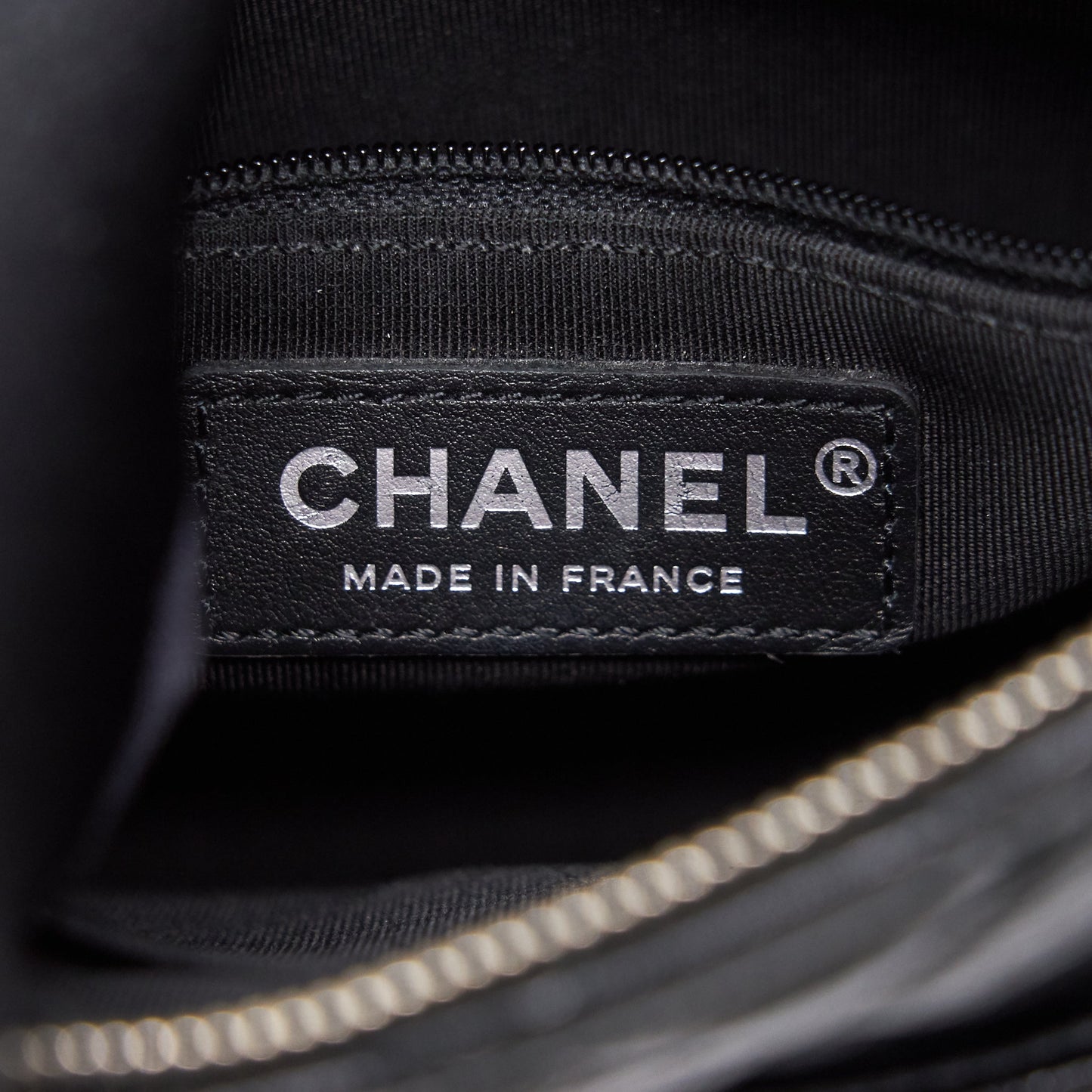 Chanel 18B Calfskin Camera Case Black SHW