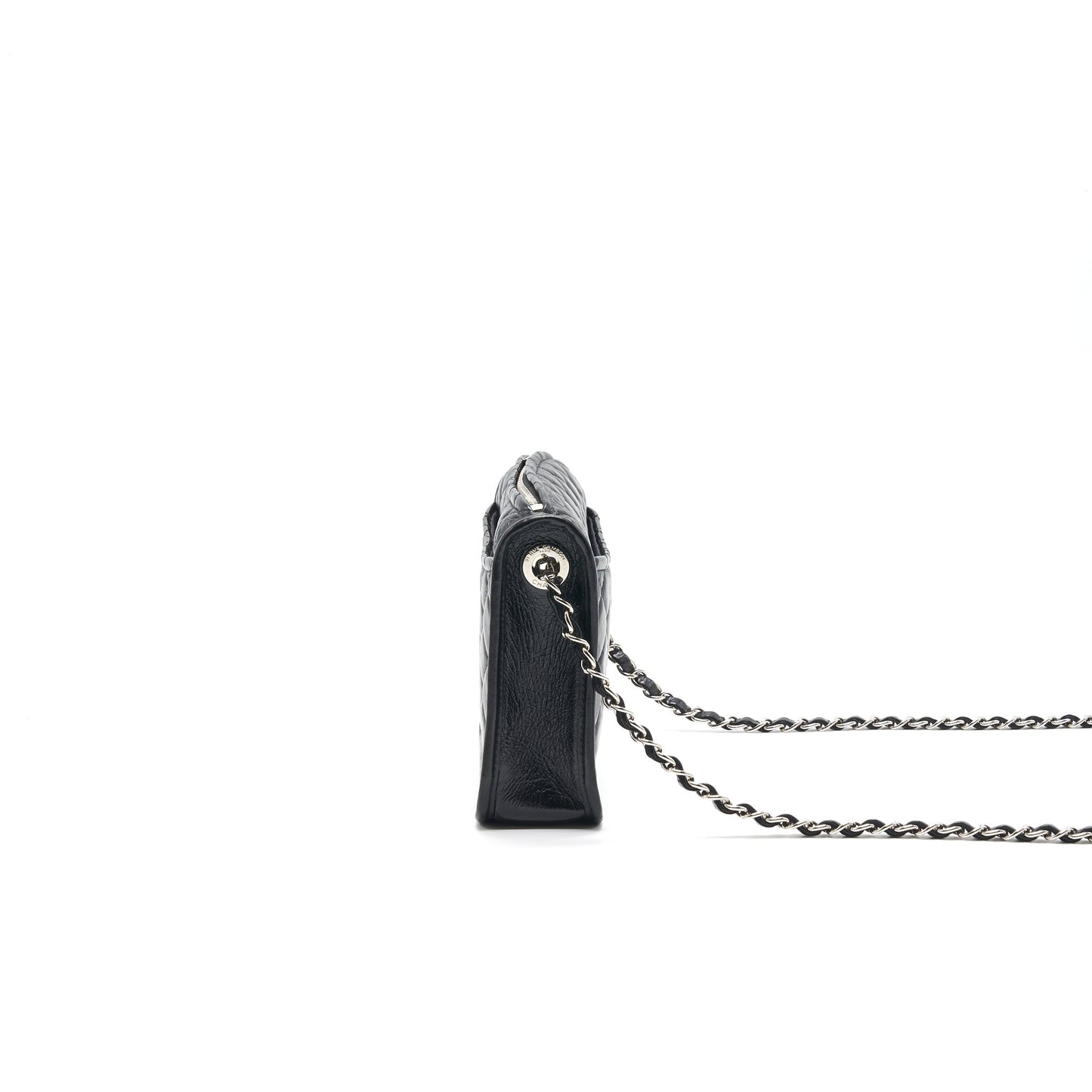 Chanel 18B Calfskin Camera Case Black SHW