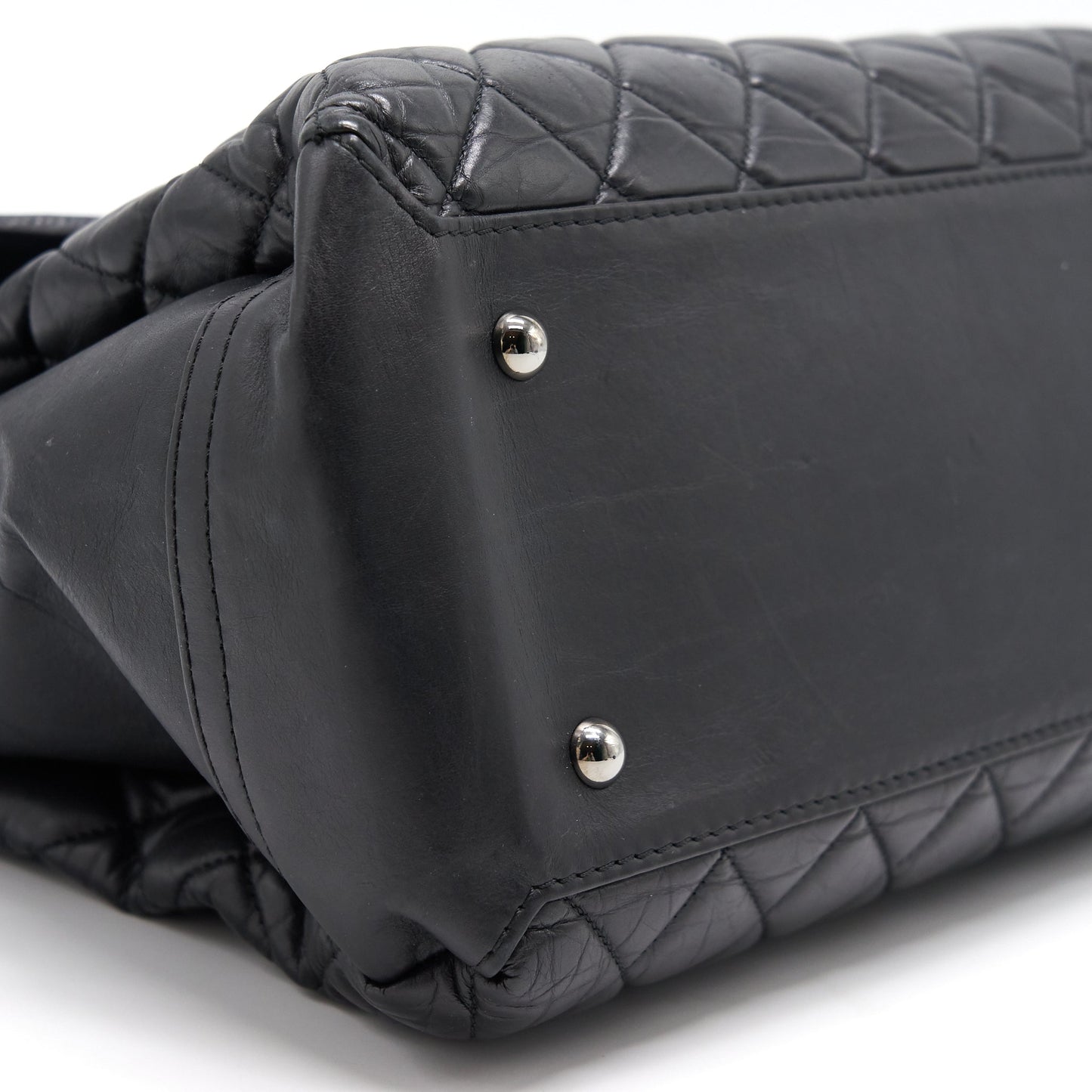 Chanel Calfskin Flap Bag Black