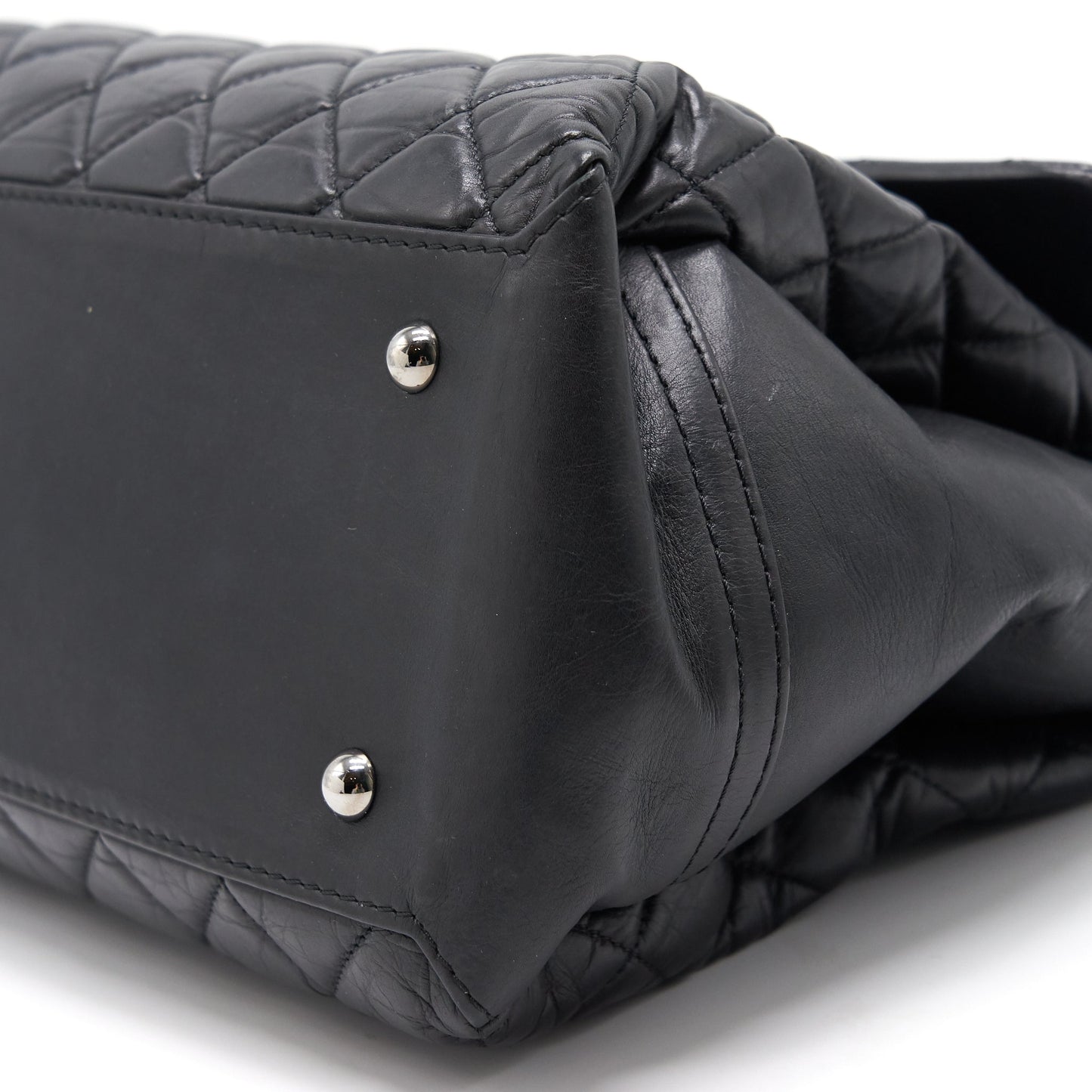 Chanel Calfskin Flap Bag Black