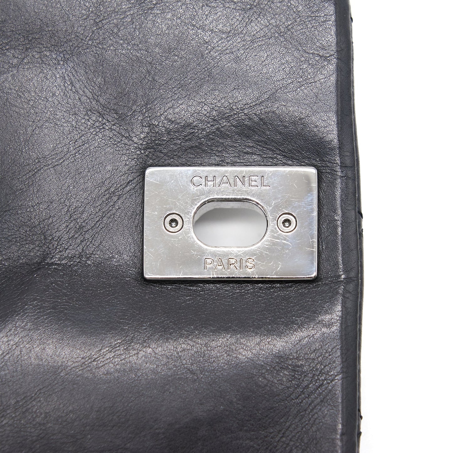 Chanel Calfskin Flap Bag Black
