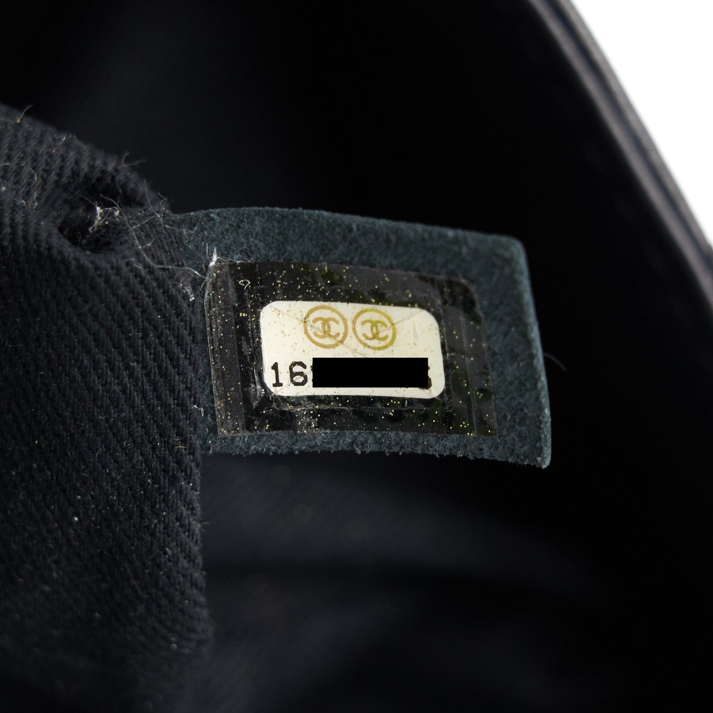 Chanel Calfskin Flap Bag Black