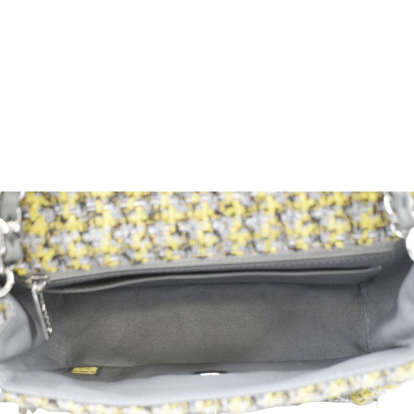CHANEL Braided Charms Tweed Small Flap Crossbody Bag Multicolor