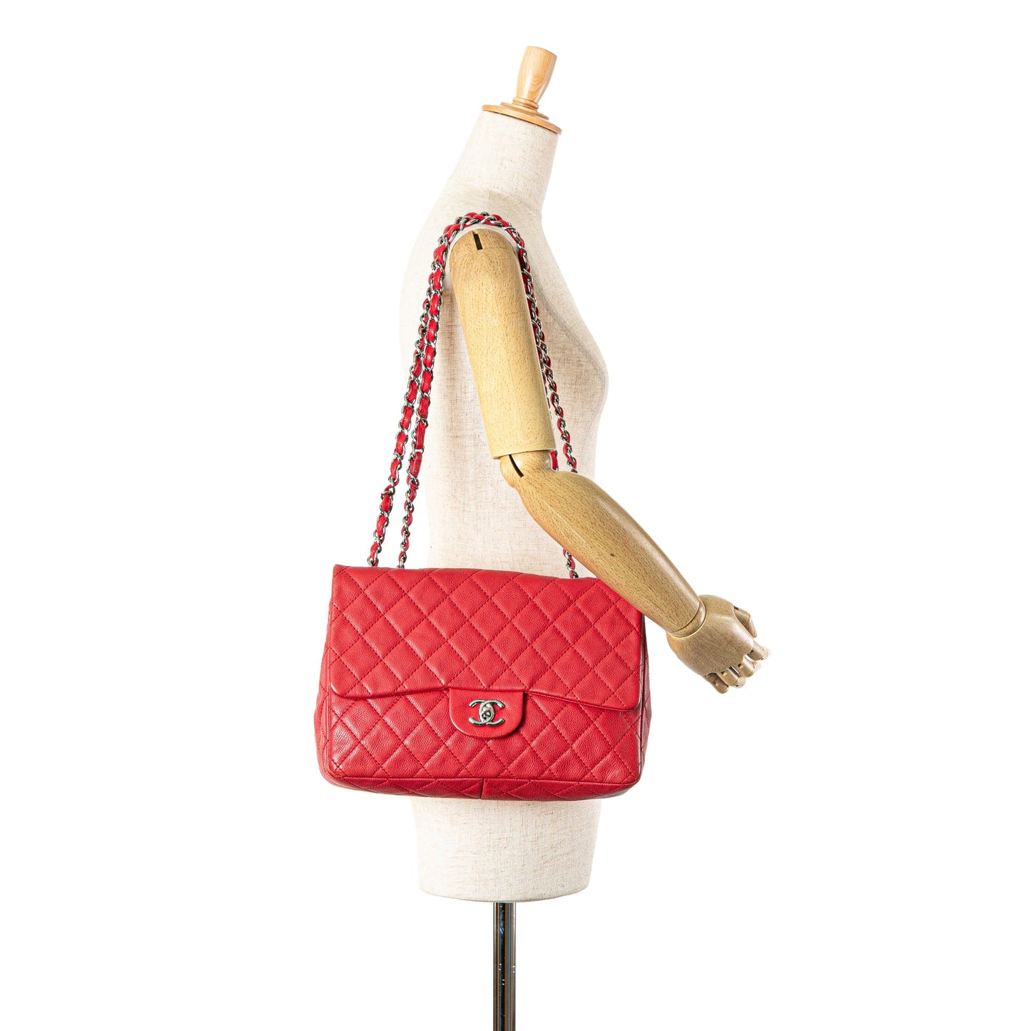 Chanel Sac Jumbo Classic Caviar Single Flap