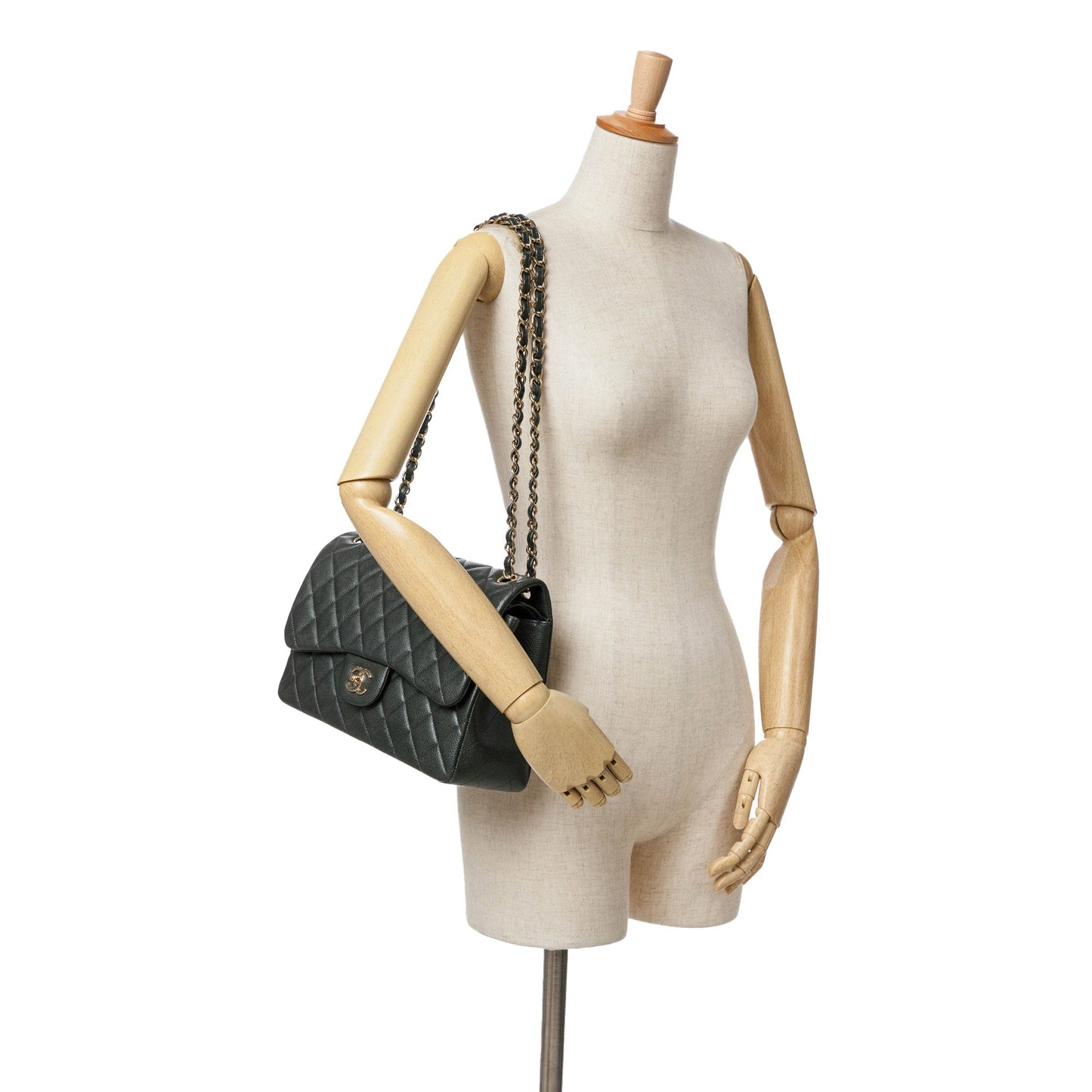 Chanel Sac Jumbo Classic Caviar Double Flap