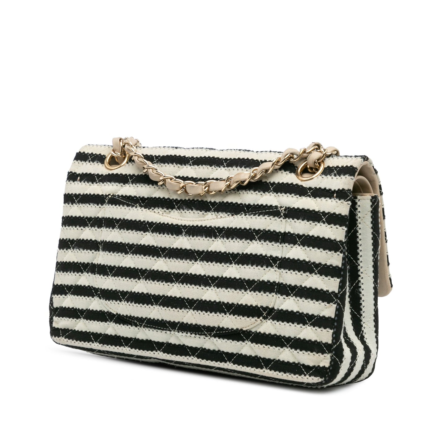 Chanel Sac Medium Classic Jersey Coco Sailor Double Flap