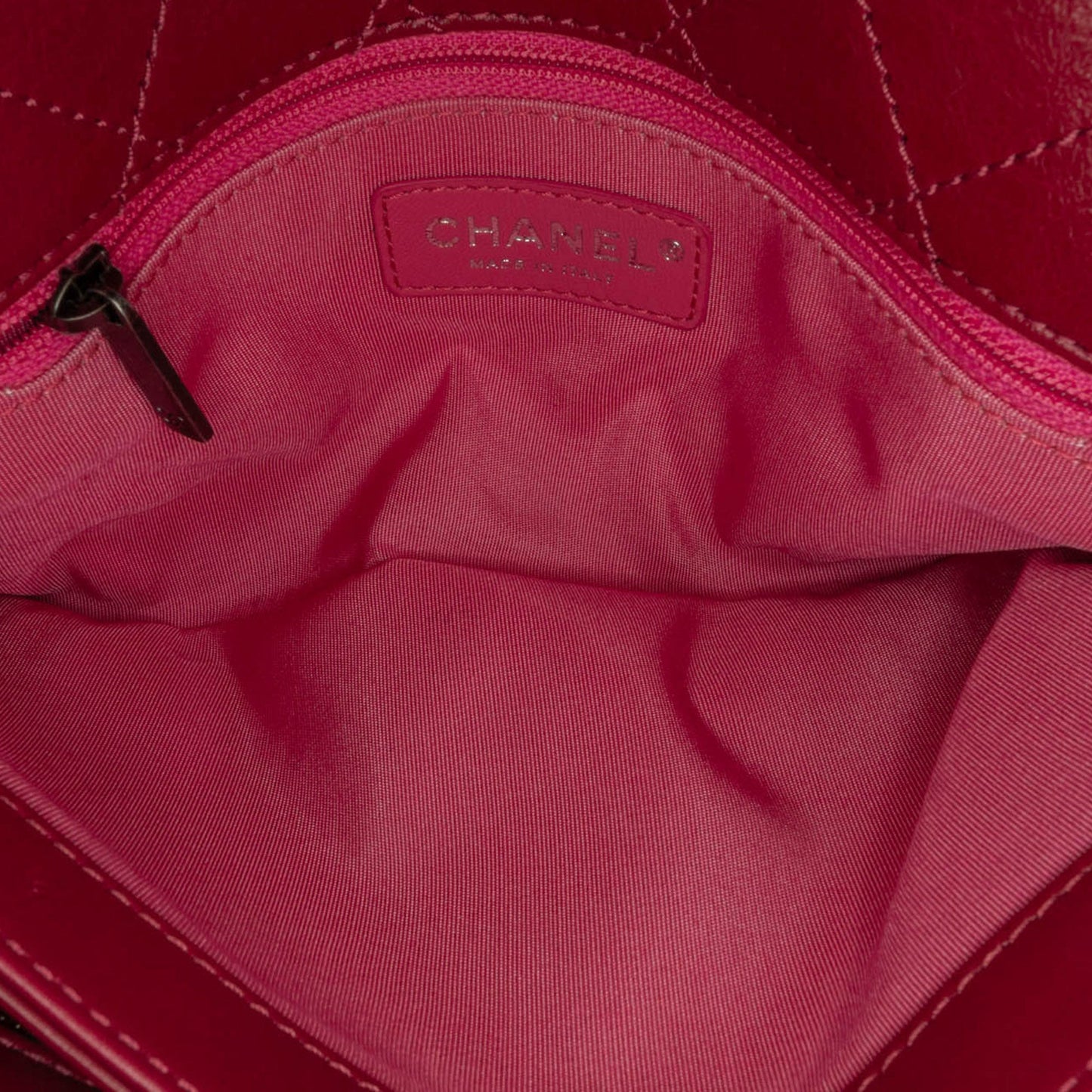 Chanel Sac CC Lambskin and Tweed Flap