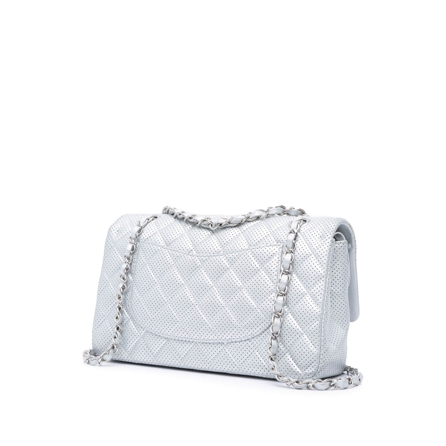 Chanel Sac Medium Classic Perforated Lambskin Double Flap