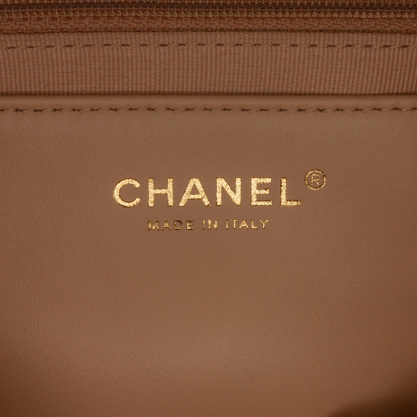 Chanel Camera Bag Small White Quilted Lambskin Gold