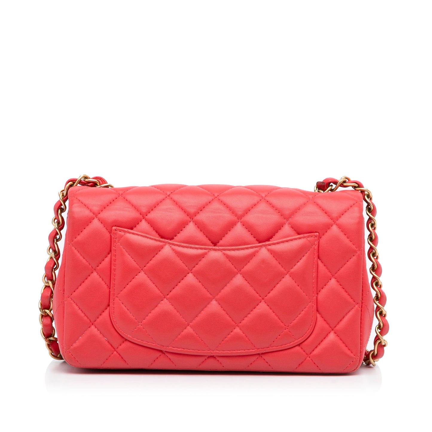 Chanel Sac Mini Rectangular Classic Lambskin Single Flap